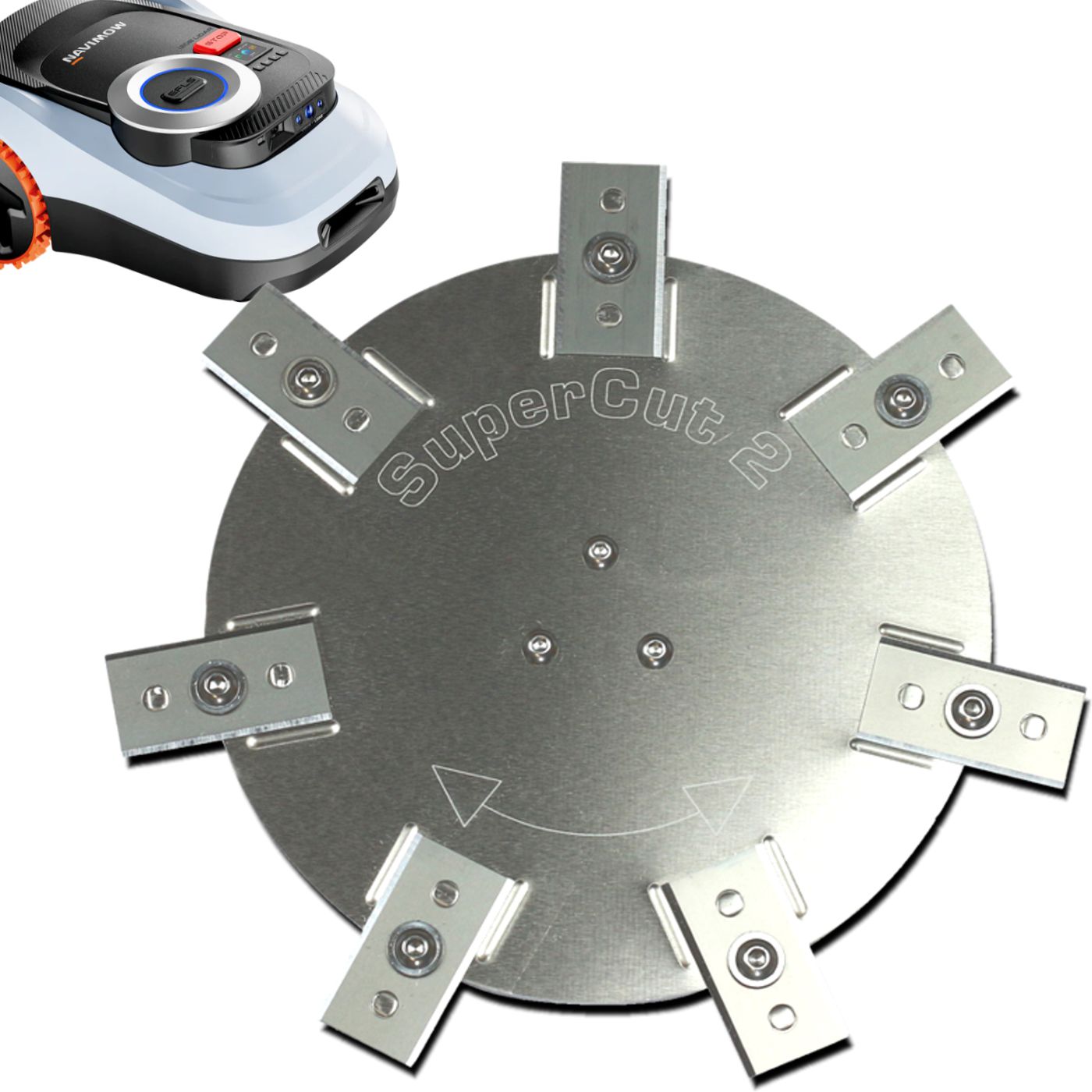 Messerscheibe für Segway Navimow i208, i215, i220 LiDAR Edelstahl / Aluminium  Mähroboter