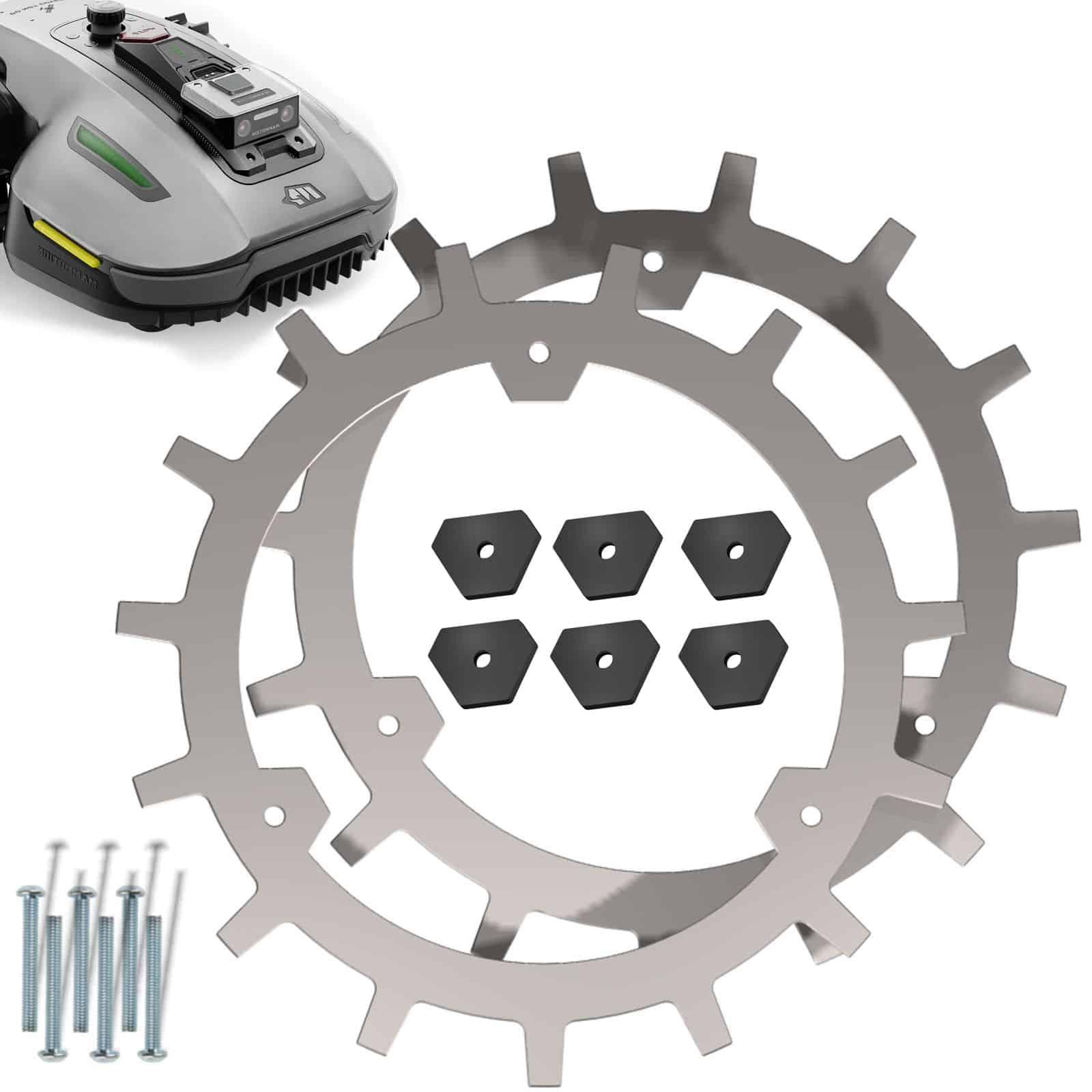 Spikes für MAMMOTION YUKA Mini aus Edelstahl 