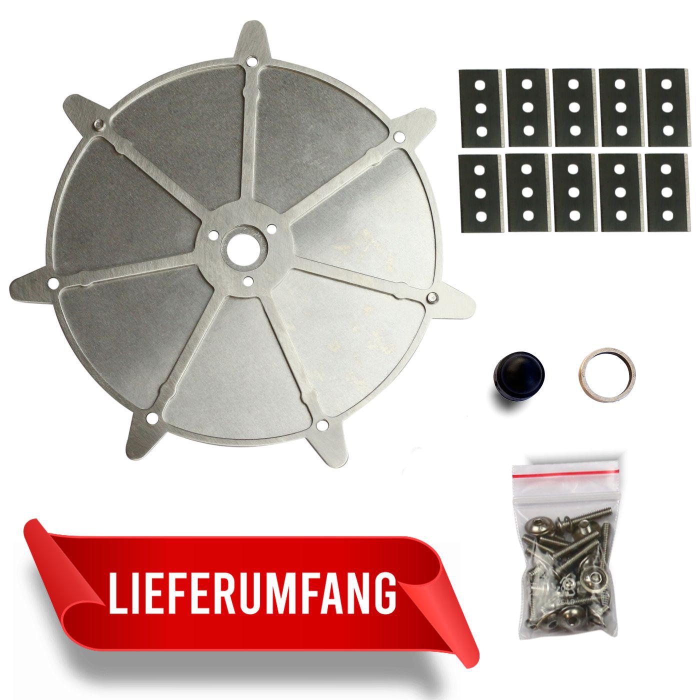 Messerscheibe für Luba Mini Mammotion Edelstahl / Aluminium SuperCut 2